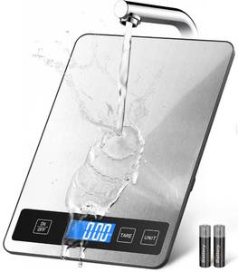 lot 18176 image: BakFee Digital Food Scale, 33lb15kg, 1g Precision