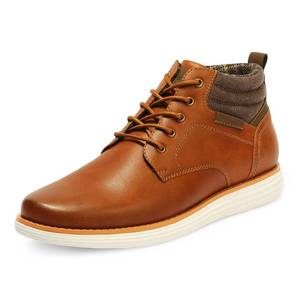 lot 19230 image: Bruno Marc Mens Mid Top Chukka Sneaker Dress Boot,Tan,11
