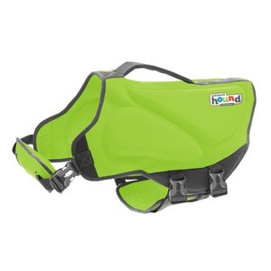 lot 20316 image: Outward Hound Dawson Swim Dog Life Jacket  Green  XS