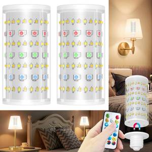 lot 20328 image: Nekhung E26 Rechargeable Battery Backup Corn Light Bulbs