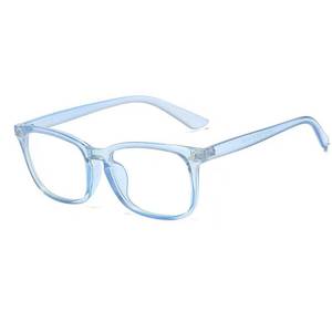 lot 20342 image: Jcerki Myopia glasses -3.00 Distance nearsighted glasses Blue Frame Unisex Glasses