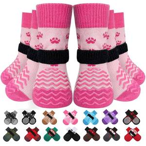 lot 20355 image: EXPAWLORER Anti Slip Dog Socks to Prevent Licking Paws for Hot Pavement XS