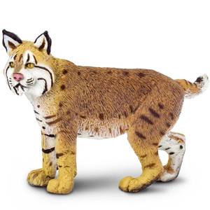 lot 20362 image: Safari Ltd. Bobcat Toy - 3 Inch Realistic Pet Figure for Kids Ages 3