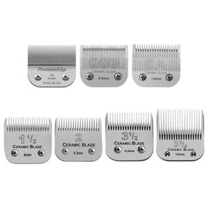 lot 20401 image: Replacement Blades set compatible with Oster Classic 76Andis dog Clippers
