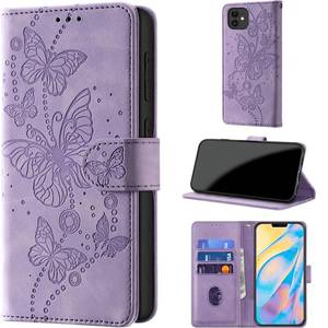 lot 20417 image: Case Wallet for iPhone 12 CaseiPhone 12 Pro Case, Purple