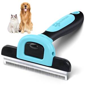 lot 20424 image: MIU COLOR Pet Grooming Brush, Deshedding Tool for Dogs & Cats, Blue