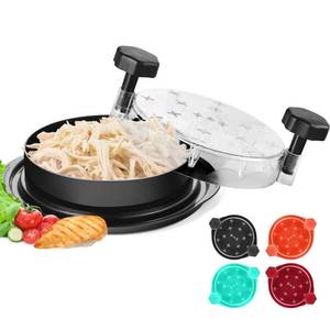 lot 20427 image: Chicken Shredder Tool Twist, Food-Grade Meat Shredder, Black