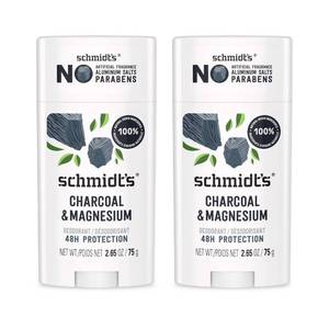 lot 20450 image: Schmidts Deodorant Charcoal & Magnesium 1 Count 2.65 oz 48H (1 Only)