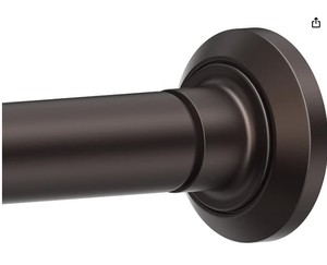 lot 13942 image: Enjo Basics Shower Curtain Rod Manual & Hardware 30-88 Inches