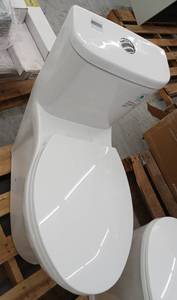 lot 20028 image: Toilet With Single Push Button