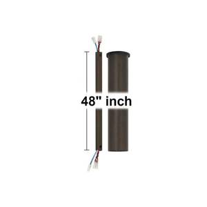 lot 20054 image: Monte Carlo 48 Downrod for Minimalist Fixtures DRM48AGP