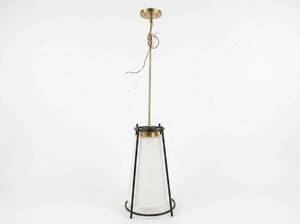 lot 20074 image: Millennium Lighting Pendant Light Fixture Black Metal