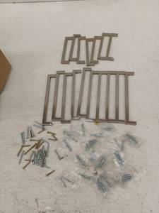 lot 20076 image: Cabinet Hardware Pulls & Knobs Lot w Mounting Screws