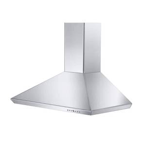 lot 20098 image: ZLINE 36 in. Stainless Steel Wall Range Hood KF-36  Retail $261.11