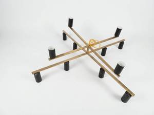 lot 20105 image: 12 Light Sputnik Chandelier