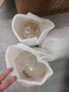 lot 20113 image: Miscellaneous Lot Of Glass Globe Replacements