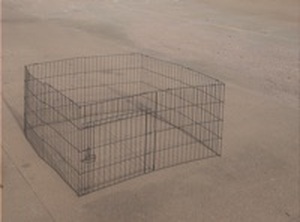 lot 200 image: Pet AreaFencing (8) 24x24 Panels