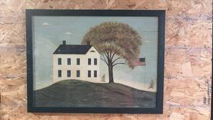 lot 142 image: Warren Kimble Art 30x22