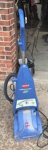 lot 157 image: Bissell Power Carpet Steam Cleaner, Powers Up, Has Suction