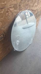 lot 158 image: NEW 24 Inch Flat Surface Mirror
