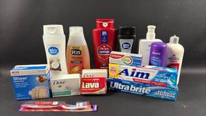 lot 218 image: Health and Beauty Bundle. NIP, Full or nearly Full