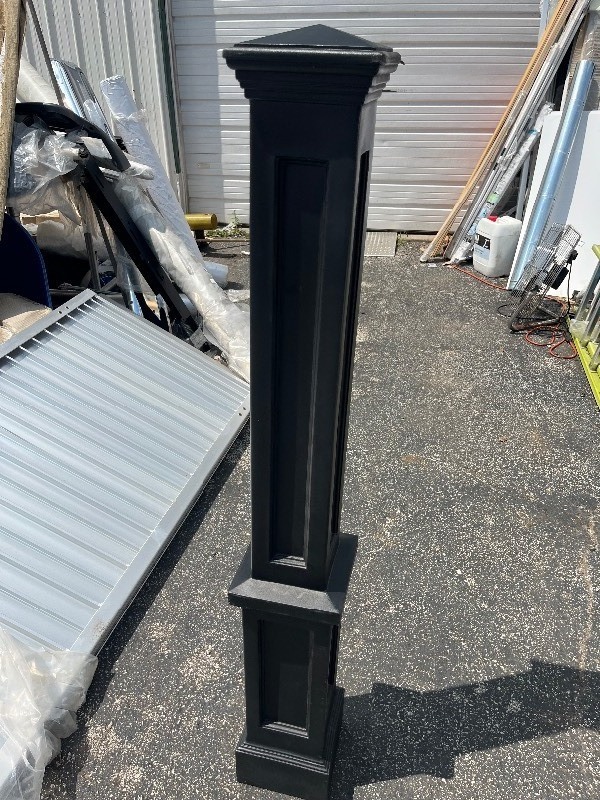lot 169 image: 5 PVC Weather Proof Decorative Mailbox Post Cover