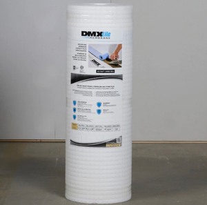 lot 50 image: DMX Tile Membrane DMX Membranes Limited 323-sq ft 3.4-ft W x 95-ft L x 3 -mm T Premium Polypropylene Moisture Resistant Flooring Underlayment