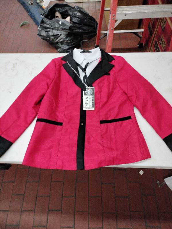 lot 59385 image: Kakegurui anime Yumeko Jabami cosplay costume - 2XL