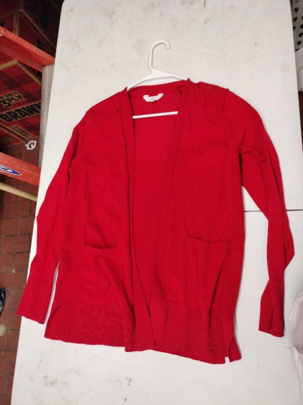 lot 59436 image: Time Tru Red Cardigan - S