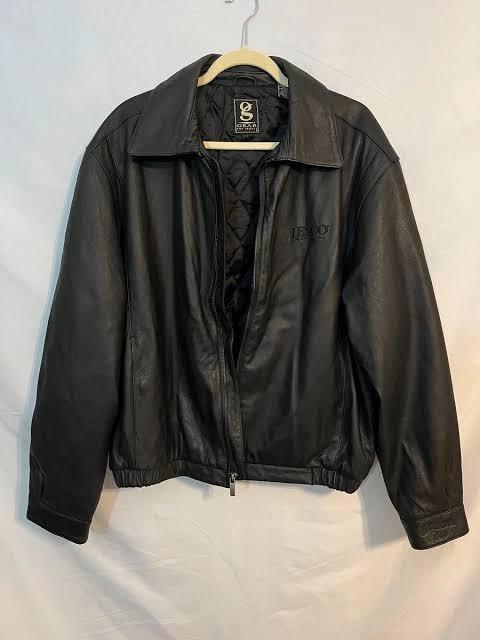 lot 63309 image: Gear For Sports Genuine Black Leather Jacket - L