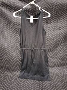 lot 61344 image: Faded Glory black sleeveless V-neck tank dress - M