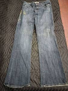 lot 61345 image: Ecko Red dark wash blue denim bootcut jeans - 9