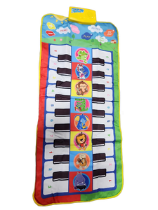lot 3096 image: Floor Piano Mat��Musical Toys for Toddlers 1-3 Piano Keyboard Music Play Mat - Retail $26