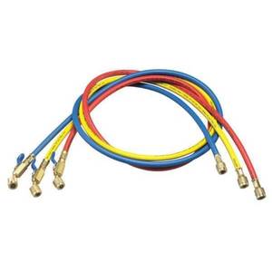 lot 3216 image: Yellow Jacket Hose,72 in L, BlueRedYellow, 800 psi 29986-1 Each - Retail $101