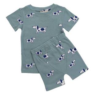 lot 3412 image: PARADE My Jammies Organic Kids Pajamas - Short Dogs 34 Years