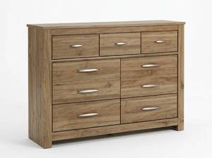 lot 20128 image: Zanbrook 7 Drawer Dresser  Retail $549.99