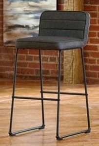 lot 20137 image: Signature Design by Ashley Nerison Bar Height Barstool   Retail $106.99