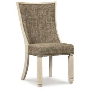 lot 20149 image: Signature Design by Ashley Bolanburg Dining Chair D64702  Retail $149.99
