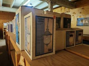lot 22513 image: (5) Assorted Lot of Todays Design House Outdoor Lighting Fixtures Bundle