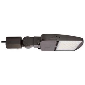 lot 22529 image: (4) Nuvo Lighting 150W LED Outdoor Flood Light Bronze  Retail $156.99 Each
