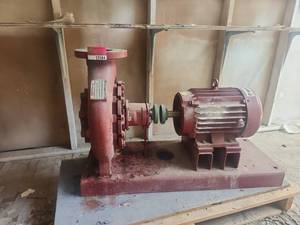 lot 22584 image: Armstrong 2584 Centrifugal Pump w Electric Motor