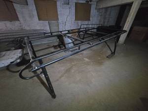 lot 23638 image: Steel Truck Bed Rack with Ladder Rack
