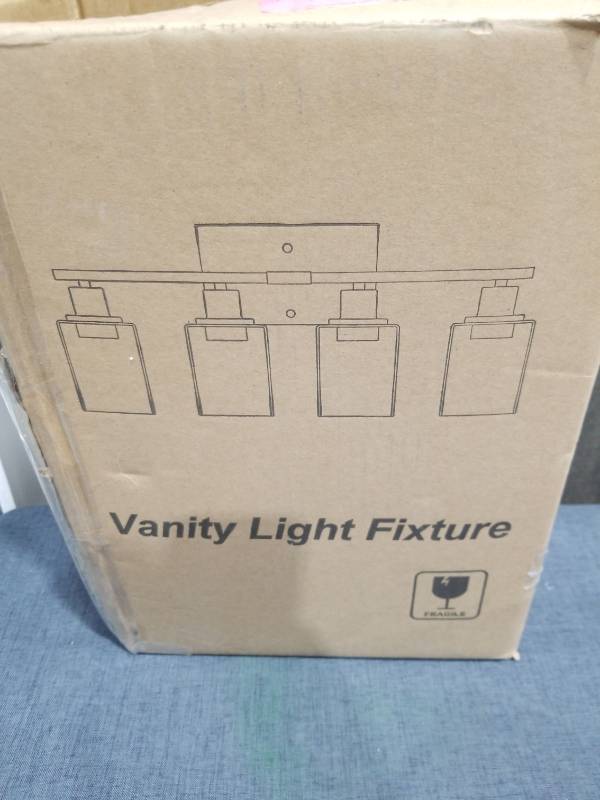 lot 1310 image: Vanity Light Fixture 4-Light