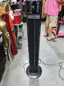 lot 1762 image: Lasko Xtra Air Tower Fan with Digital Display