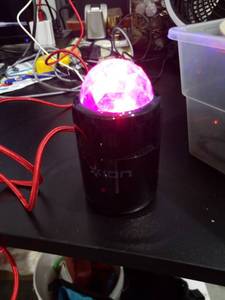lot 1850 image: ION ISP31 Bluetooth LED Light Speaker