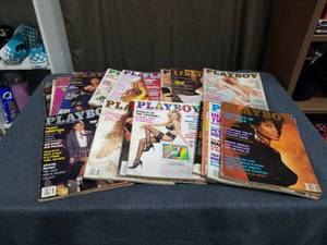 lot 1857 image: Playboy Magazine Lot Issues Mixed Years