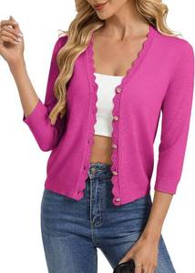 lot 48141 image: GRACE KARIN Cardigan Sweaters for Women Summer Lightweight 34 Sleeve Bolero Shrugs for Dress Women Fashion Outfits 2026 SIZE S