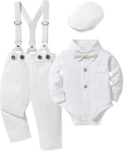 lot 48194 image: SANMIO Baby Boy Clothes Suit Boys Baptism Easter Outfits 5Pcs Set SIZE 6-12 MONTHS