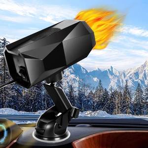 lot 48245 image: 2025 NEW Portable Car Heater,2 in 1 Auto Heater, Fast Heating Defrost Defogger Cooling 12V Lighter Heater 60 Second Plug in Car Cig Lighter Demister, Car Fan Windshield Defroster (QH-N209)