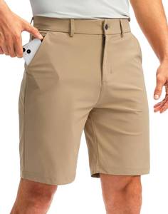 lot 48252 image: Soothfeel Mens Golf Shorts with 5 Pockets Stretch Lightweight Quick Dry 9 Inch Flat Front Casual Work Dress Shorts for Men SIZE L